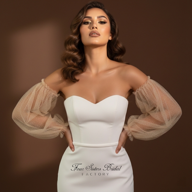 Detachable Bridal Sleeves