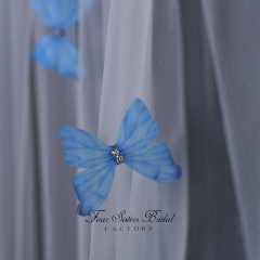 Long Elegant Colorful New  Veils