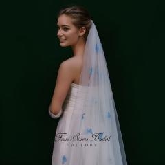 Long Elegant Colorful New  Veils