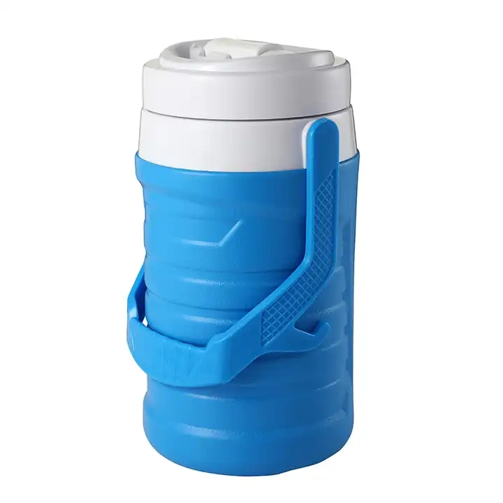 Everich Custom 1.9L Double Wall Vacuum Stainless Steel Growler Water bottle with Dust Cover and Handle
