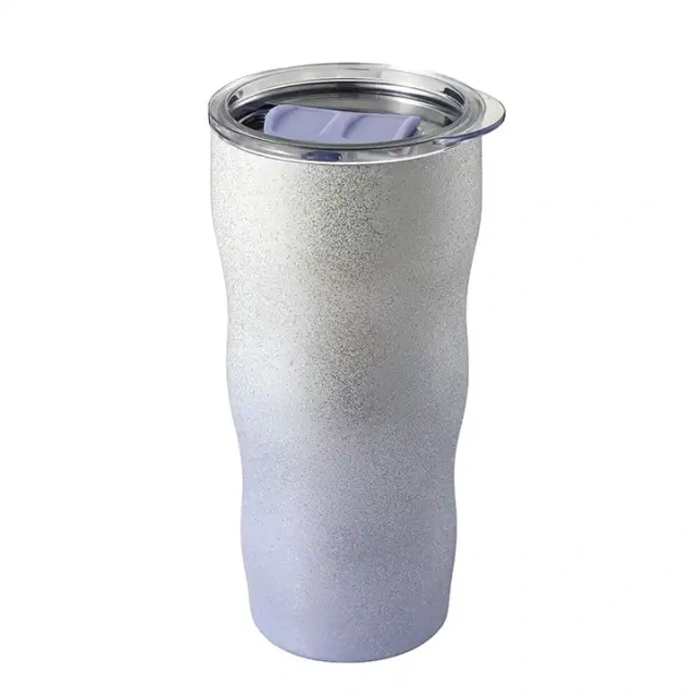 New Design Everich Custom 400ml Special-shaped Stainless Steel Coffee Tumbler with lid BPA free