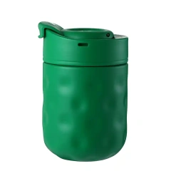 New Design Everich Custom 300ml Double-walled Insulated Special-shaped Stainless Steel Coffee Mug with Sealed Lid