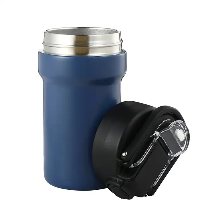 Coffee straw Tumbler Bottle Straw Lid Water Bottle Kids Stainless Steel Double Wall 304 Customized Color Water Bottle
