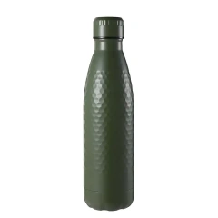 Everich Custom 350ml 500ml 750ml Double-walled Stainless Steel Small Mouth Cola-shaped Water Bottle with lid