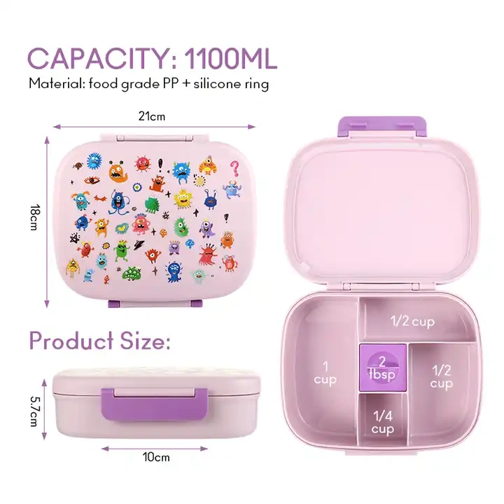ODM Design Products China Wholesale Storage PP Lunch Box with Water Bottle