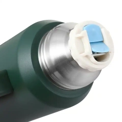 1.2L 1.6L Water Jug Big Capacity Travel Tumbler BPA Free Stainless Steel Sport Insulated Water Bottle with Straw Lid for Gym