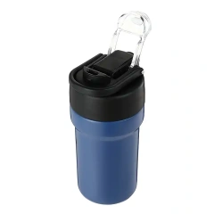 Coffee straw Tumbler Bottle Straw Lid Water Bottle Kids Stainless Steel Double Wall 304 Customized Color Water Bottle