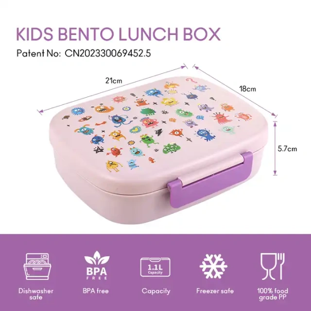 ODM Design Products China Wholesale Storage PP Lunch Box with Water Bottle