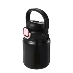2 in 1 Press Lid Kids Water Bottle Big Capacity Hot Selling BPA Free Stainless Steel Sport Insulated Water Bottle Straw Lid