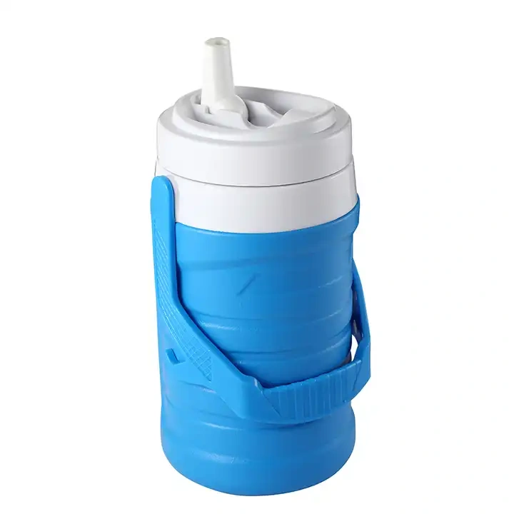Everich Custom 1.9L Double Wall Vacuum Stainless Steel Growler Water bottle with Dust Cover and Handle