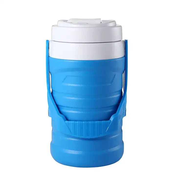 Everich Custom 1.9L Double Wall Vacuum Stainless Steel Growler Water bottle with Dust Cover and Handle