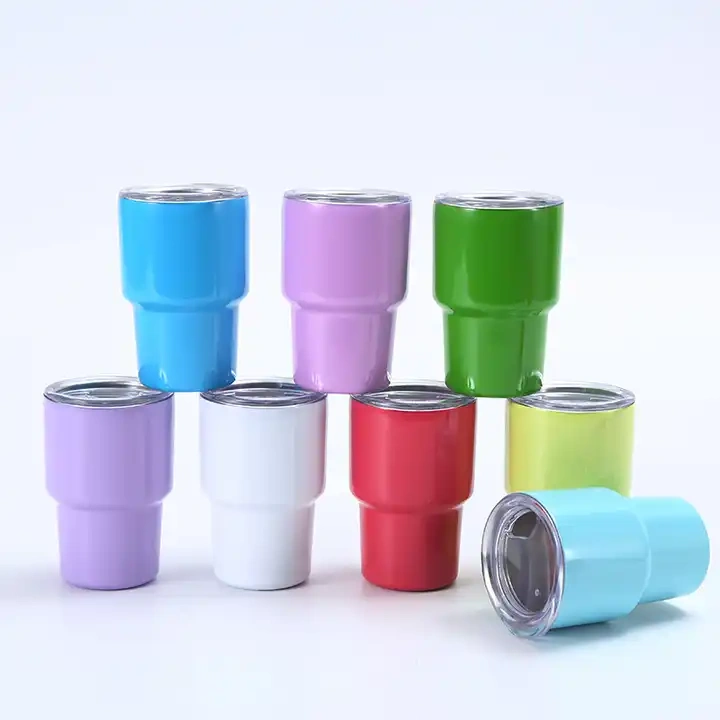 2oz 60ml Hot Selling Custom Color Logo Stainless Steel Coffee Tumbler Mini Car Use Tumbler for Wholesale