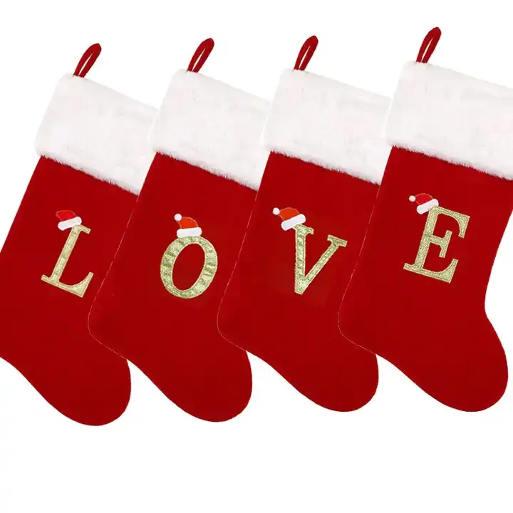 Santa Claus Snowman Merry Christmas Stockings 2023 Kids Gifts Socks XMAS Christmas Decorations Supplies Ornaments