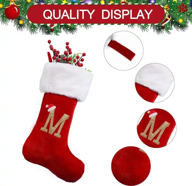 Santa Claus Snowman Merry Christmas Stockings 2023 Kids Gifts Socks XMAS Christmas Decorations Supplies Ornaments