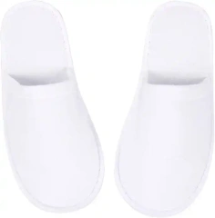 zapatillas White Hotel Spa Slippers Closed Toe Home Guest Slippers for Adult 20 Pairs for Men and Women