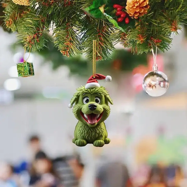 Personalized Christmas Home Decoration Santa Claus Welcome Hanging Pendant Xmas Gift Christmas Wreath