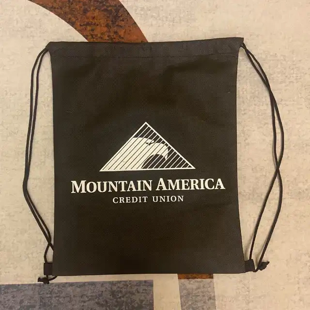 High Quality Recycled Polyester Waterproof Backpack Drawstring Bags for Promotional Gifts