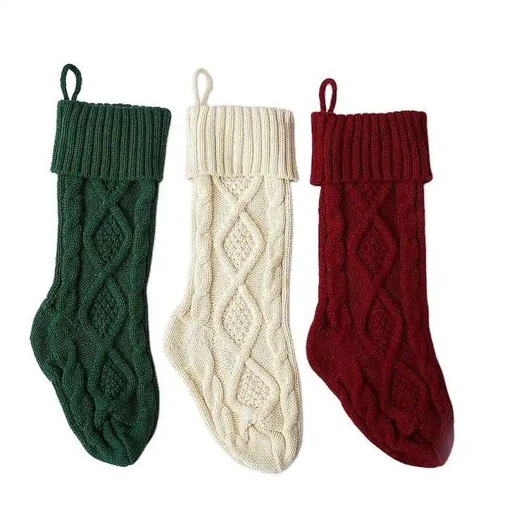 Santa Claus Snowman Merry Christmas Stockings 2023 Kids Gifts Socks XMAS Christmas Decorations Supplies Ornaments