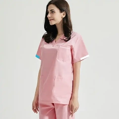 New Design Colorful Unisex Doctor Nursing Suit Medical Scrubs Set Uniform