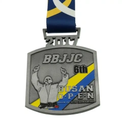 Wholesale Cheap Custom Metal Bjj Jiu-jitsu Medal