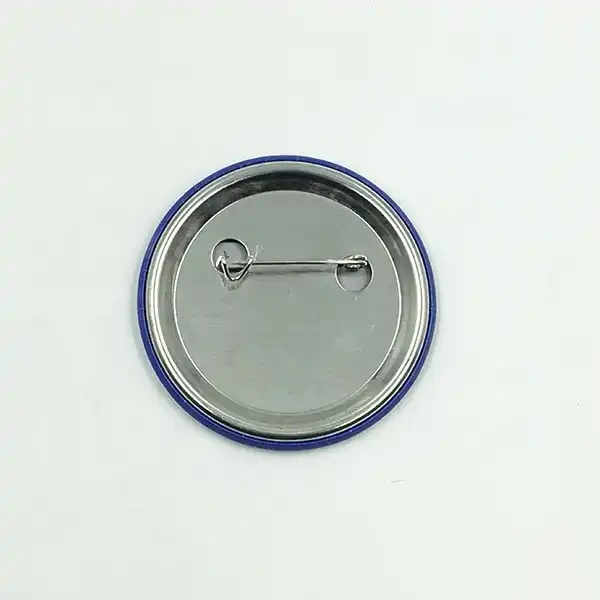 Branded logo print tin pin badge 5cm tin badge wholesale custom pin button badges