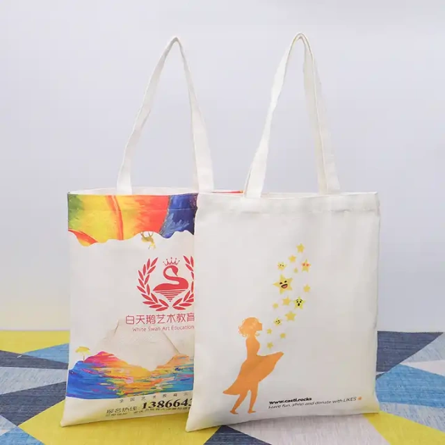 Custom Canvas Folding Tote Bags