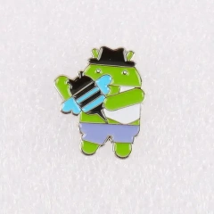 :wholesale coin high quality custom free design logo small heart soft hard gold metal enamel silver plated lapel brooch pin