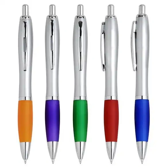 Rubber Grip Custom Ballpoint Pen