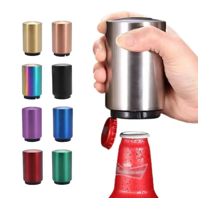 Push Down Easy Bottle Cap Opener