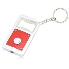 Led Light Bottle Opener Keychain