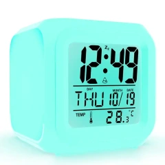 Glowing LED Digital Alarm Clock