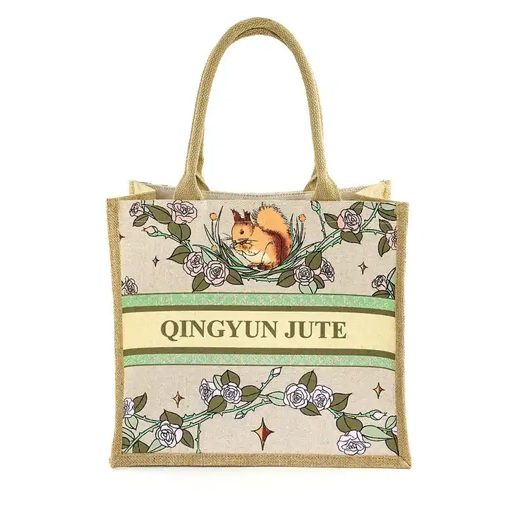 Stylish Rope Handle Jute Bags FREE SHIPPING