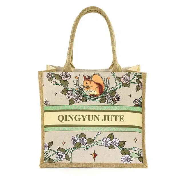 Stylish Rope Handle Jute Bags FREE SHIPPING