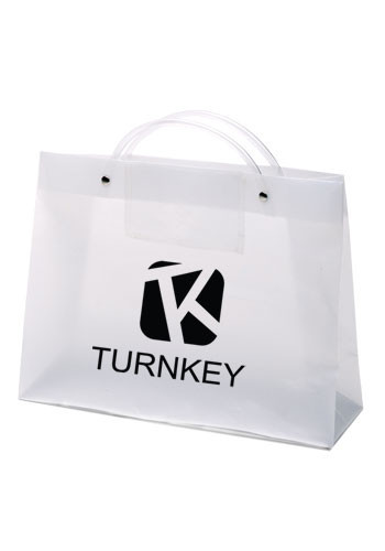Foil Hot Stamp Plastic Shopping Bags