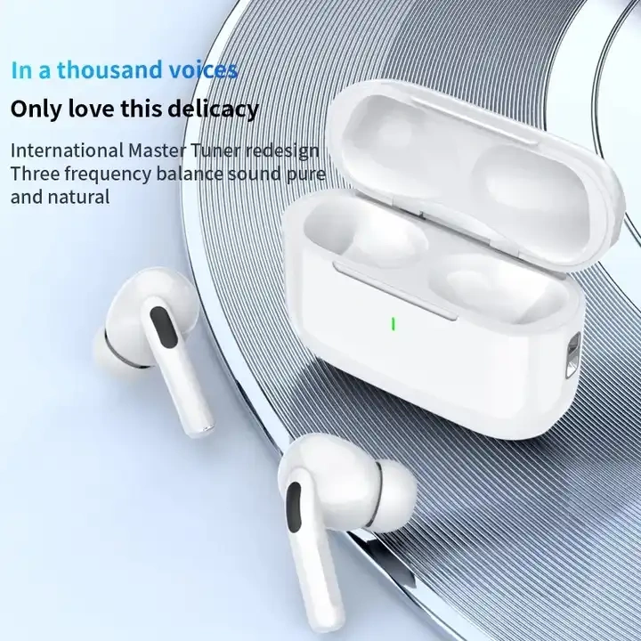 Custom 5.0 Bluetooth Earbuds with Built-in Microphone and Charging Box