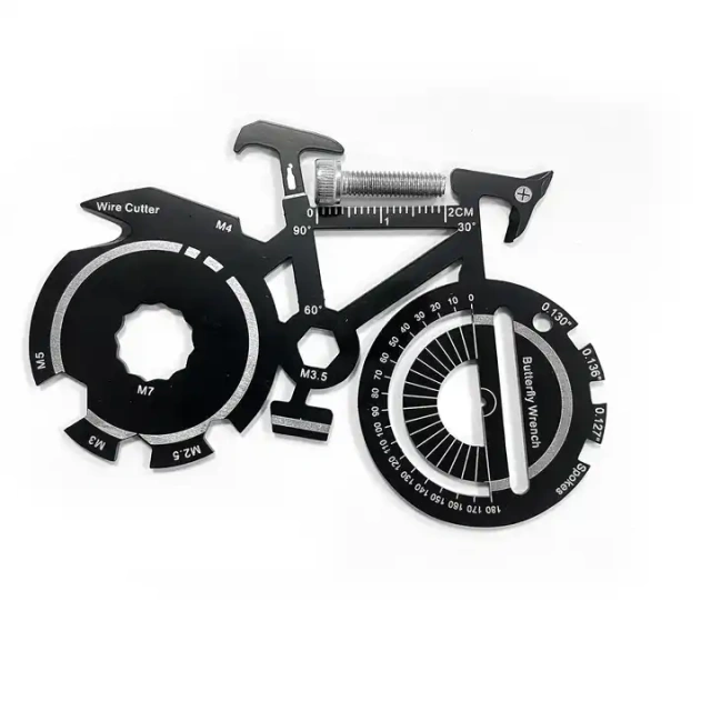 Metal Keychain Custom Outdoor Sport Survival Mini Multi Tools