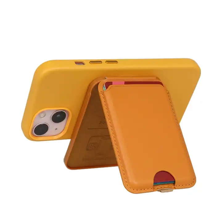 Magnetic Phone Case Card Wallet Holder Leather Magsafes Wallet For Phone