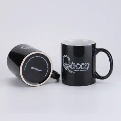 Customized printed  mug 11oz/330ml color ceramic coffee mug for promotion