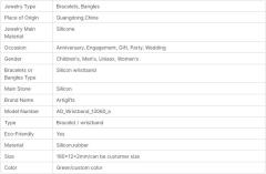 Promotional High Quality Sports Silicon Wrist band Custom Silicone Bracelet Wristbands With Logo