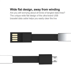 2 In 1 Connector Charging Cable Bracelets