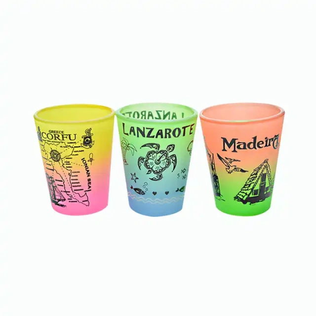 High Quality Blank Custom Logo Branded Personalized Shot Glasses