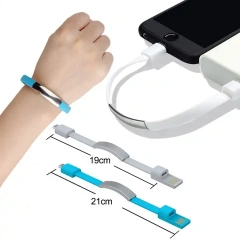 2 In 1 Connector Charging Cable Bracelets