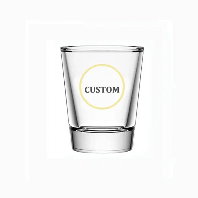 High Quality Blank Custom Logo Branded Personalized Shot Glasses
