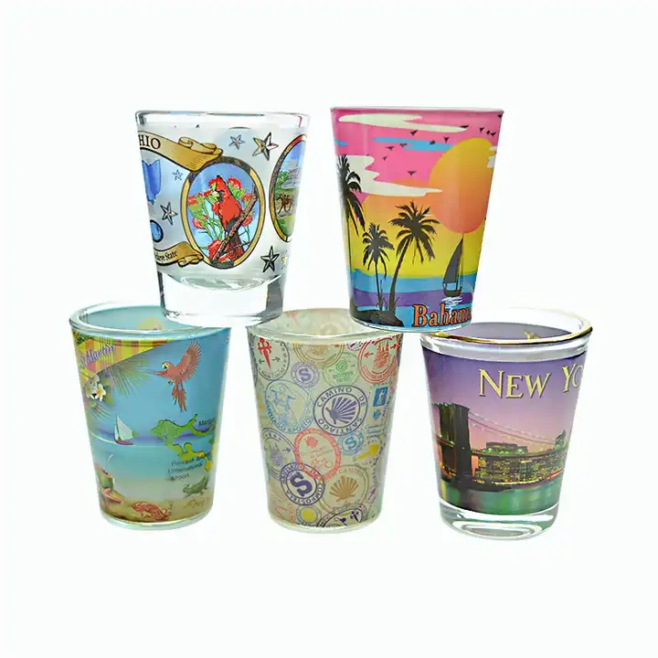 High Quality Blank Custom Logo Branded Personalized Shot Glasses