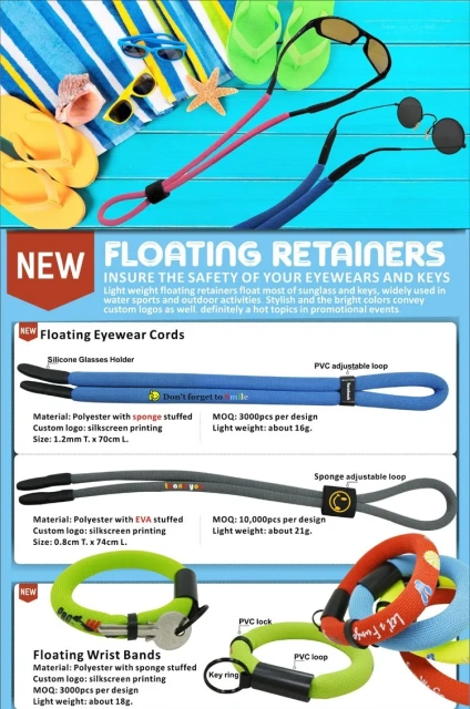 Floating Wristband Key Holders