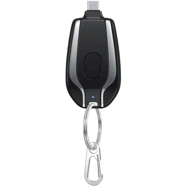 Pocket Keychain  Portable Charger Powerbank Mini Power Bank For Iphone And Android