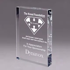 Custom Acrylic Trophy