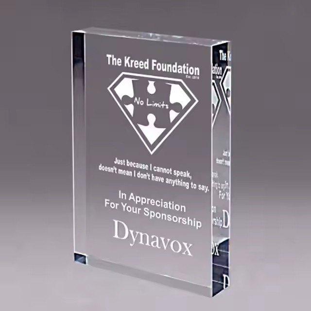 Custom Acrylic Trophy