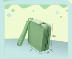 Silicone Coin Purse Pouch Custom Logo Square Small Keychain Coins Purses With Zipper