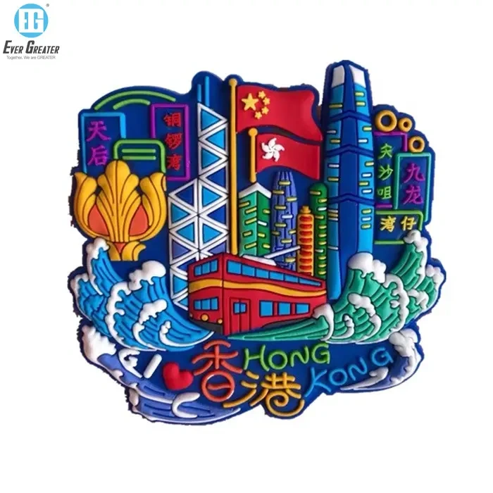 PVC 3D magnets & PVC Rubber Fridge Magnet